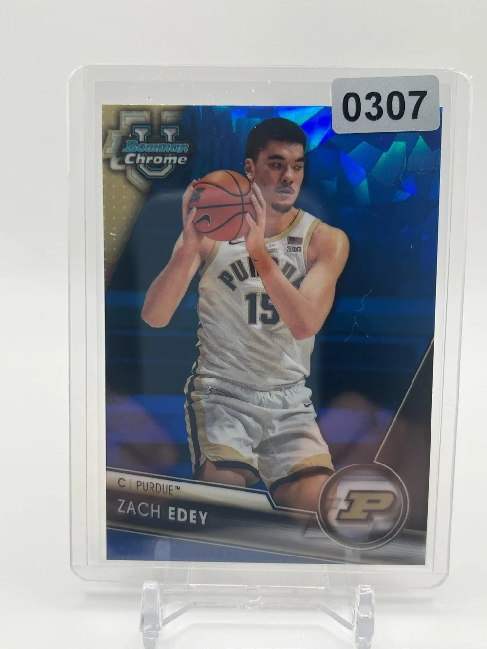 Zach Edey Purdue Basketball Trading Card 🏀